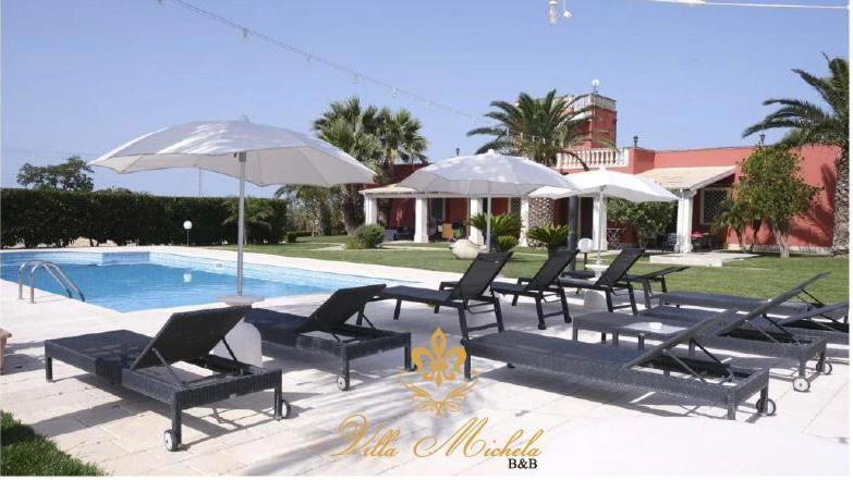 Bed & Breakfast Villa Michela Alezio Buitenkant foto